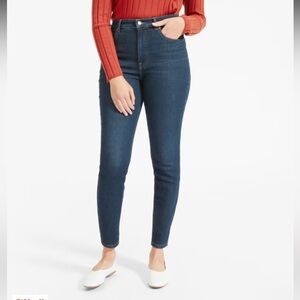 Everlane high rise skinny jeans